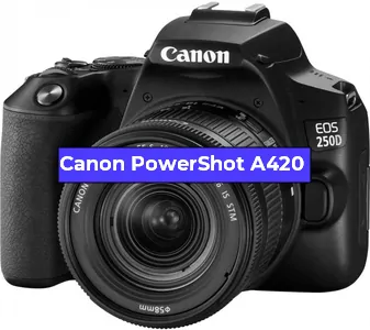 Замена Прошивка фотоаппарата Canon PowerShot A420 в Санкт-Петербурге